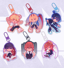Load image into Gallery viewer, CSM glitter acrylic charms