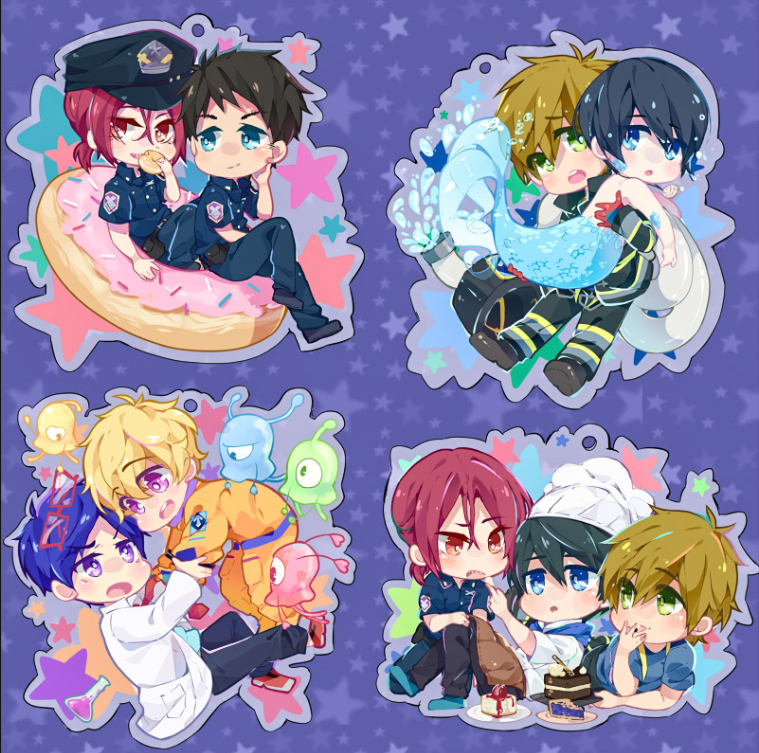 Future Fish Charms