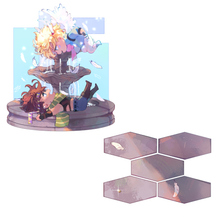 Load image into Gallery viewer, Caesar Depression is Now and Forever acrylic stand
